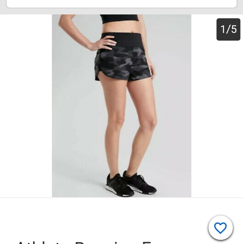 Athleta camo shorts
